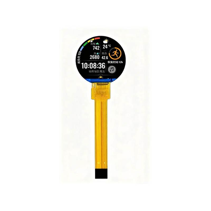 Color OLED applied to Smart Health Watch 0.99 inch resolution 128*115 SPI 4 interface