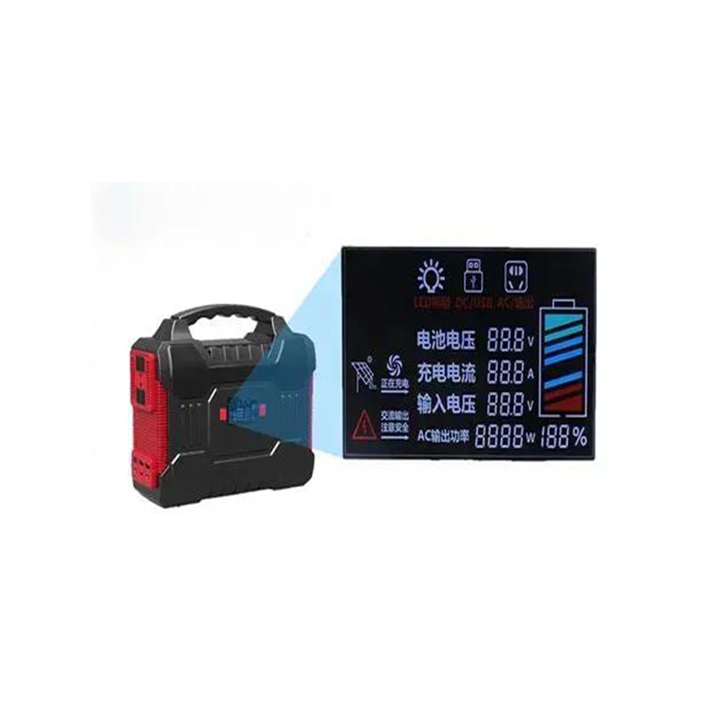 LCD Applied to Portable Energy Storage Devices: Segment LCD / Wide Temperature LCD / High-Contrast LCD / Waterproof and Moisture-Proof LCD / UV-Resistant LCD / VA LCD