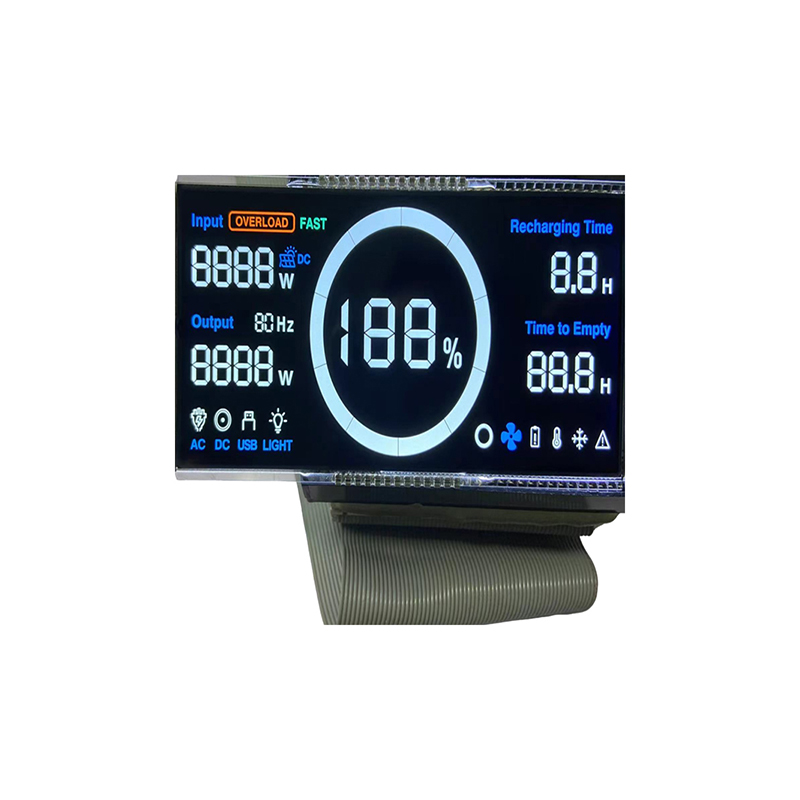 VA LCD applied to the Outdoor power supply ： VA LCD/LCD Manufacturer/LCD display screen/MINI LCD screen